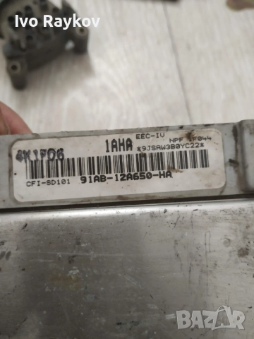 Компютър Двигател 1.4i за Ford ESCORT (1995 - 1998) , 91AB-12A650-HA., снимка 3 - Части - 52850081