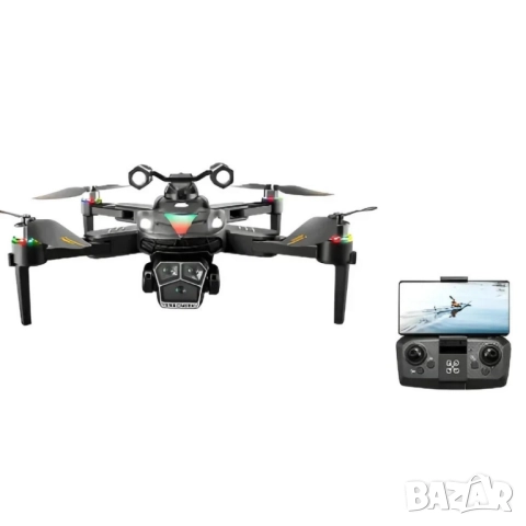 Професионален дрон A168 с 8K HD WiFi камера и GPS – Компактен, сгъваем и изключително лесен за управ, снимка 6 - Други - 51969388