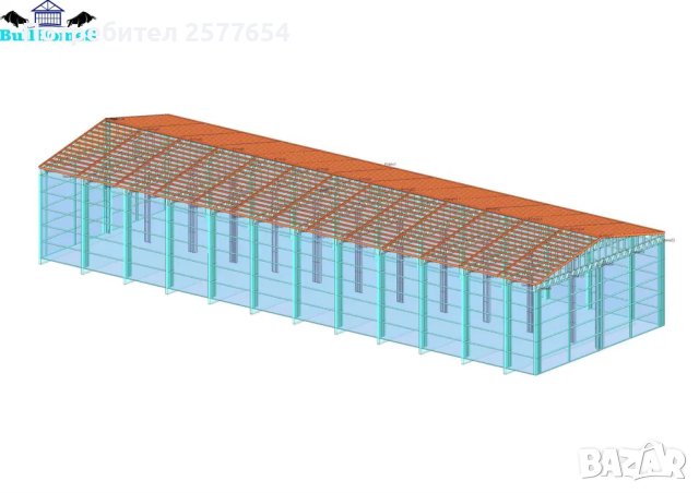 ЛИЗИНГ - Халета, Хале, Магазини, Магазин, Складове 432м2, снимка 2 - Строителни материали - 44145333