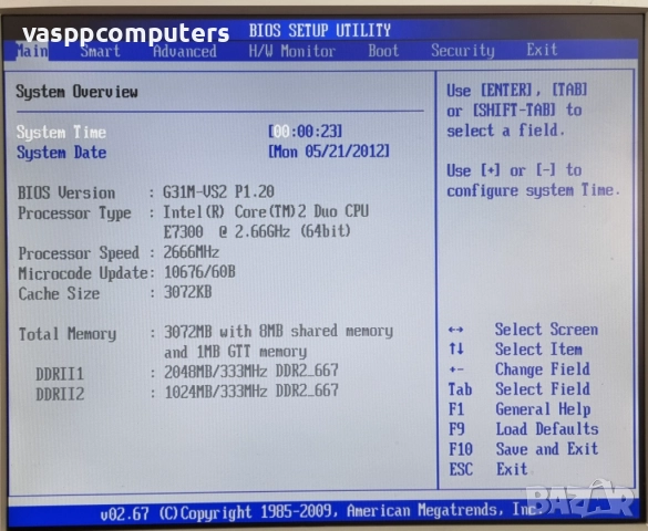 Дънна платка ASRock G31M-VS2 + процесор Core 2 Duo E7300 + 3GB DDR2, снимка 4 - Дънни платки - 51834782