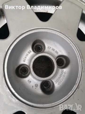 4бр джанти за Vw с 2бр гуми 185/65 R14, снимка 3 - Гуми и джанти - 56113471