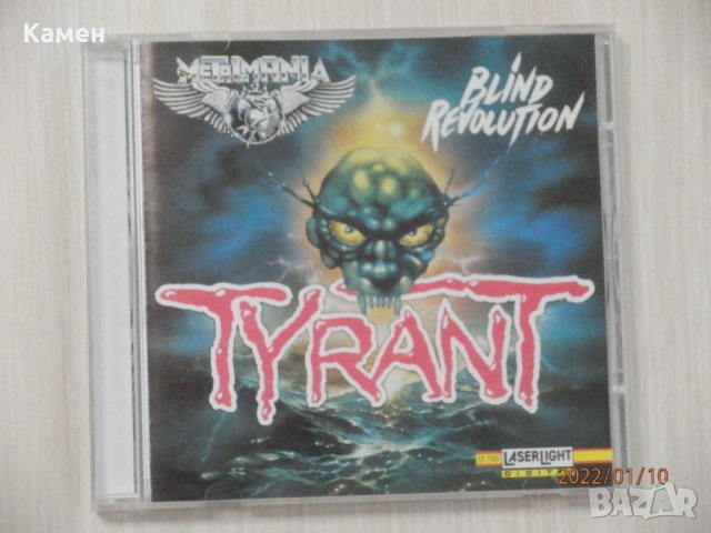 Tyrant (Ger) – Blind Revolution/Ruling The World – 1988 , снимка 1 - CD дискове - 35386894