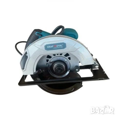 Електрически ръчен циркуляр 1200W Ø 185 мм KraftRoyal, снимка 3 - Други инструменти - 49460502