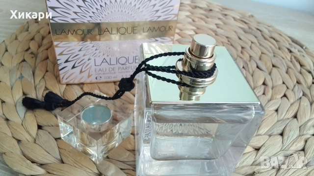 Оригинала парфюмна вода Lalique Lamour 100 ml, снимка 8 - Дамски парфюми - 53335482