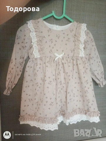 Рокля момиче 98/104р