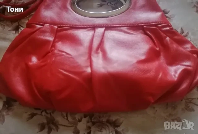 Нова Кожена Дамска Чанта , снимка 8 - Чанти - 50689652