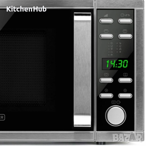 Микровълнова с грил и конвекция Black+Decker BXMZ900E – 25L, снимка 6 - Микровълнови - 52383066