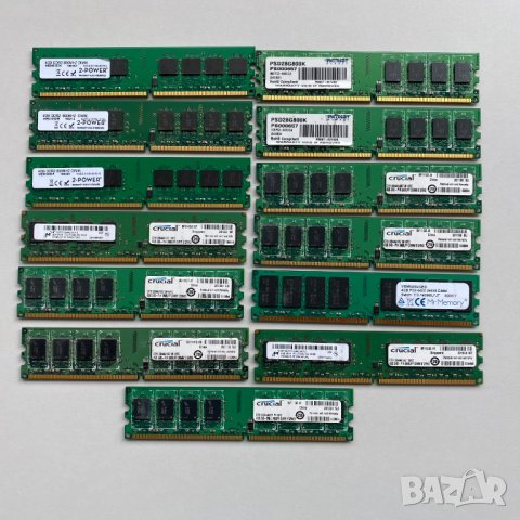 Рам памет за настолен компютър/сървър 4GB DDR2 667 800Mhz, снимка 1 - RAM памет - 36887642