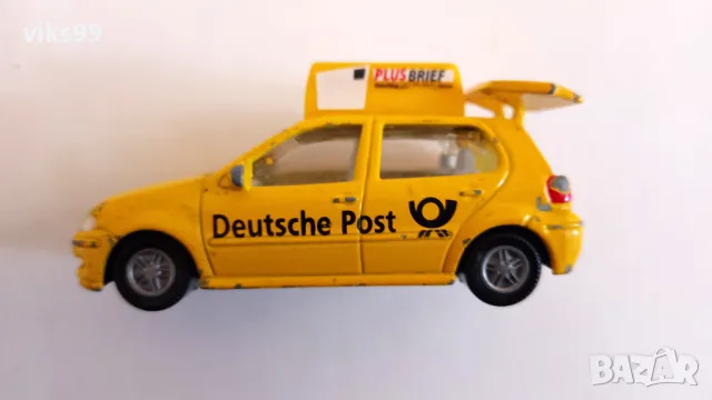 Siku 1037 - Volkswagen VW Polo Deutsche Post, снимка 8 - Колекции - 49515762