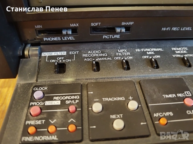 Panasonic NV-FS90 Video Cassette Recorder, снимка 3 - Плейъри, домашно кино, прожектори - 52360215