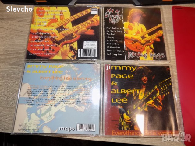 Компакт дискове на Jimmy Page & Albert Lee – Everything I Do Is Wrong/Jimmy Page – It's A Bloody Lif, снимка 4 - CD дискове - 39331408
