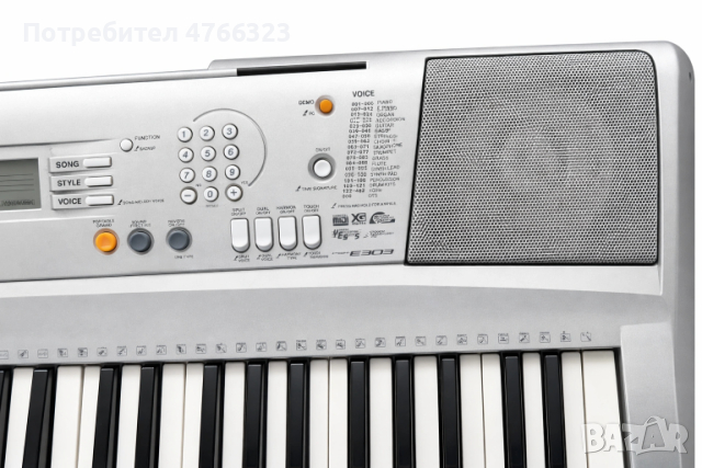 Yamaha PSR-E303 – като нов + стойка, снимка 5 - Синтезатори - 53933984