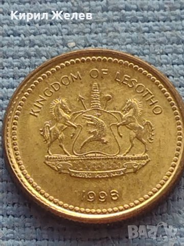 Монета 10 lisente 1998г. KINGDOM OF LESOTHO рядка за КОЛЕКЦИОНЕРИ 41156, снимка 6 - Нумизматика и бонистика - 42774324