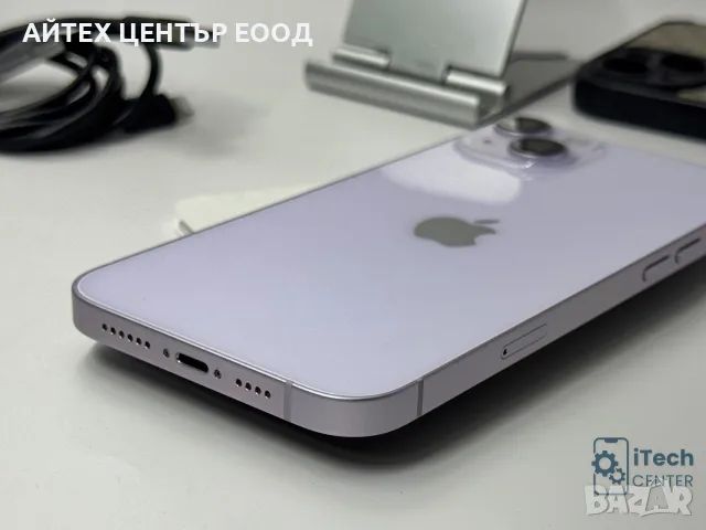 iPhone 14 Plus, 128GB, Purple, 100% батерия, КАТО НОВ, ГАРАНЦИЯ!, снимка 8 - Apple iPhone - 56223637