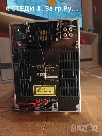 уредба Микро Hi-Fi система JVC CA-UXP6R , снимка 9 - Тонколони - 52592739