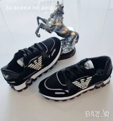 Мъжки маратонки Emporio Armani, снимка 2 - Маратонки - 47456035