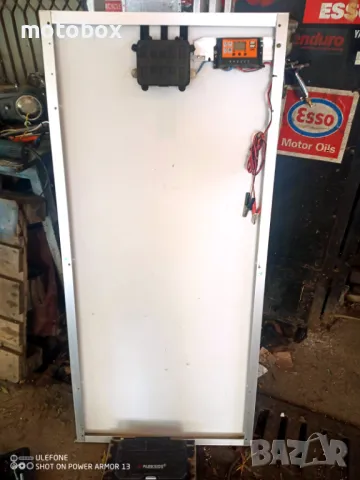 Соларна станция 130 вата за кемпер, лодка или  каравана 12/24 волта. Соларен панел,  PWM контролер., снимка 9 - Къмпинг осветление - 47348795