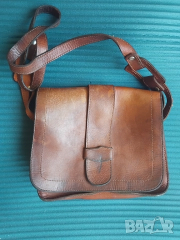 Дамска Чанта Vintage - изцяло естествена кожа, снимка 2 - Чанти - 52406914