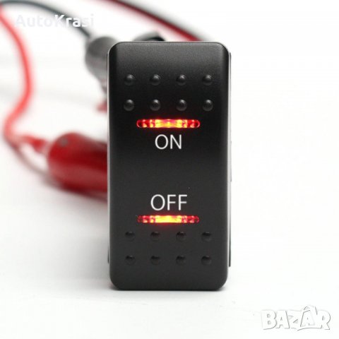 Копче/ бутон за вграждане за различни светлини (универсално) / надпис "ON/OFF" - C00514, снимка 2 - Аксесоари и консумативи - 37456973