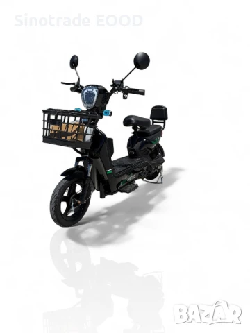 Електрически скутер MBHMOTO PS-05 white edition с педали 550w max power, снимка 5 - Мотоциклети и мототехника - 50535581