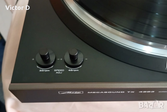 METZ TX 4963 - Грамофон Quartz Direct Drive, снимка 7 - Грамофони - 54293438