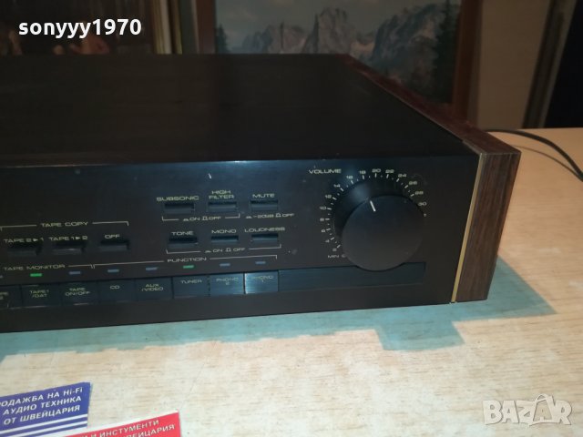 ПОРЪЧАН-UHER PREAMPLIFIER-SWEDEN 0811201552, снимка 14 - Ресийвъри, усилватели, смесителни пултове - 30716129