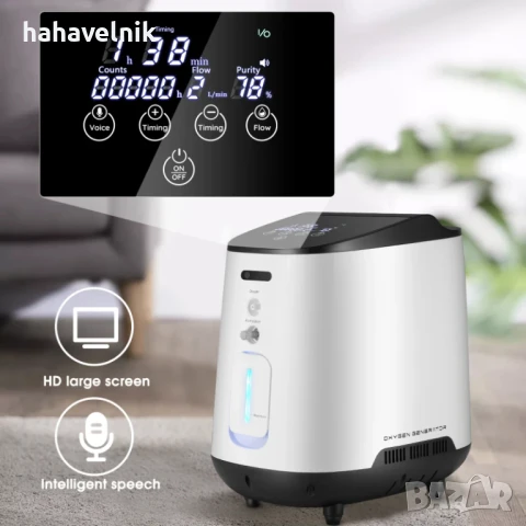 ПРОМОЦИЯ! Кислороден концентратор 1-7 литра VARON JY-105W, снимка 7 - Друга електроника - 50902123