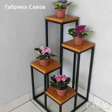 Поставки индустриален стил, снимка 2 - Етажерки - 56466806