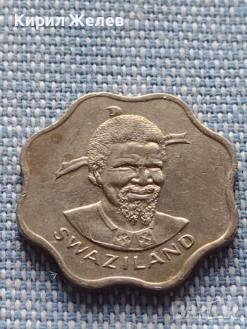 Монета 10 cent 1974г. SWAZILAND много красива за КОЛЕКЦИЯ 41110, снимка 4 - Нумизматика и бонистика - 42803343