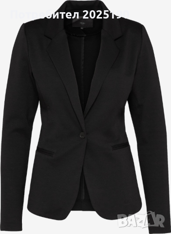 Дамско черно сако Н&М 