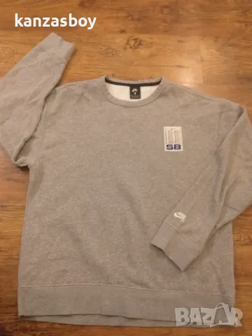 Nike SB Stripes Crew Neck - страхотна мъжка блуза М КАТО НОВА, снимка 7 - Блузи - 47931888