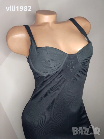 Guess by Marciano Оригинална Официална Дамска Дълга Черна Рокля