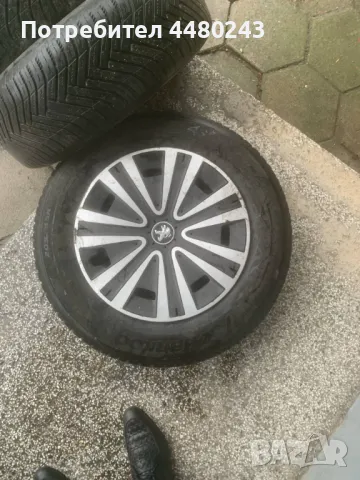 Джанти гуми и тасове за Пежо Партнер, снимка 2 - Гуми и джанти - 50379675