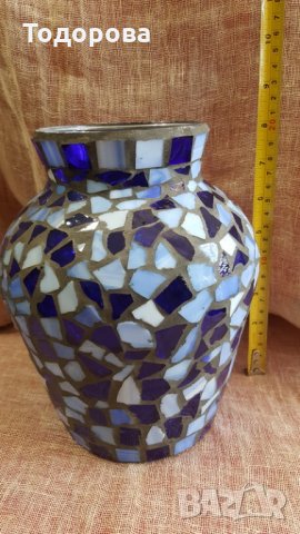 Дизайнерска ваза, снимка 5 - Антикварни и старинни предмети - 29281750
