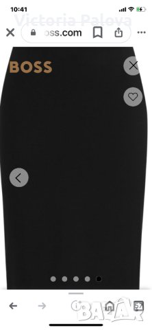 BOSS HUGO BOSS оригинал вълнена пола молив, снимка 14 - Поли - 42562376