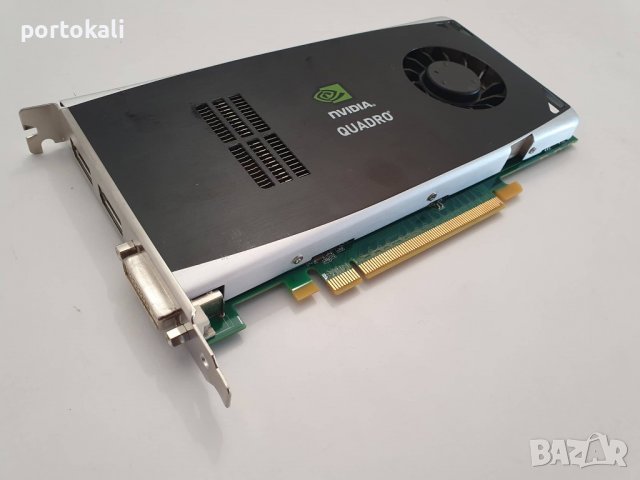 +Гаранция NVIDIA Quadro FX 1800 Видеокарта Куадро GPU видео карта, снимка 3 - Видеокарти - 37645525