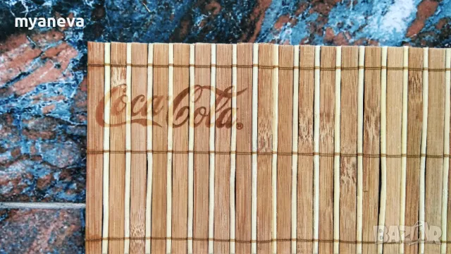 Coca-Cola , Кока - Кола, бамбукови постелки за сервиране. , снимка 3 - Други - 48682786