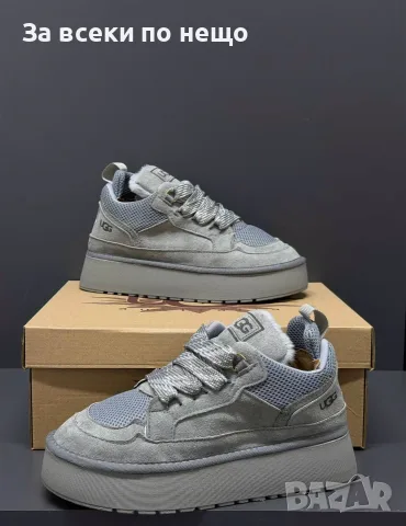 UGG Дамски Маратонки На Платформа С Пухкава Подплата👟Дамски Спортни Обувки - 7 Цвята Код SEM-884, снимка 9 - Маратонки - 56165702