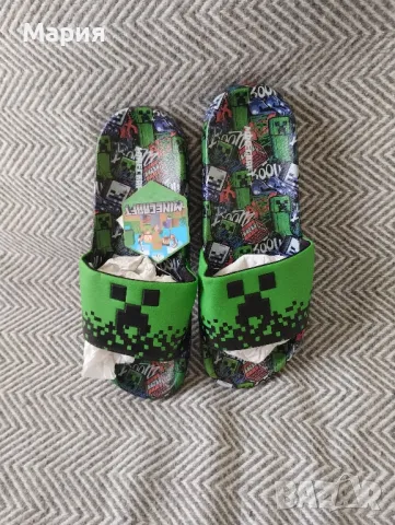 Next Minecraft чехли номер 38 , снимка 4 - Детски сандали и чехли - 49114452