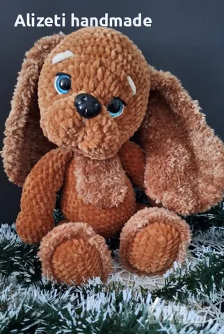 плетено кученце , снимка 2 - Плюшени играчки - 48428081