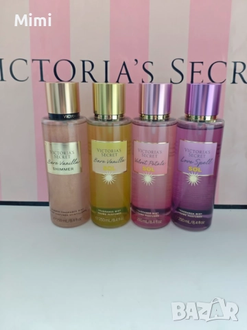 Victoria's Secret подаръчни комплекти, лосиони с блясък, спрейове, снимка 3 - Комплекти и лотове - 43314628