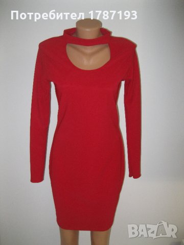 Нова червена рокля, снимка 2 - Рокли - 29090585
