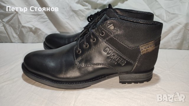 Страхотни мъжки кларкове от естествена кожа Dockers By Gerill №44