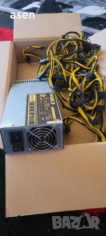 продавам захранване 2500w Mining Netzteil за 36 видеокарти , снимка 2 - Видеокарти - 36877424