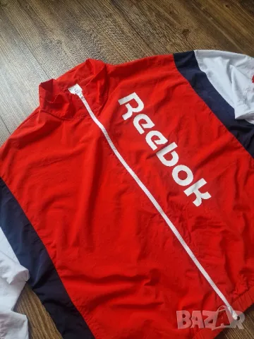 Страхотно мъжко яке ветровка REEBOK размер 2XL, снимка 6 - Якета - 50321872