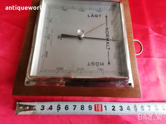 Стар Френски  БАРОМЕТЪР LM Bordeaux, снимка 6 - Антикварни и старинни предмети - 30756905