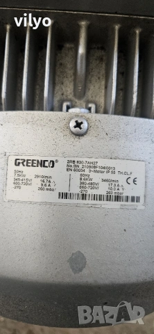 Вакум помпа за cnc цнц машина 7.5кв, снимка 2 - Други машини и части - 53256655