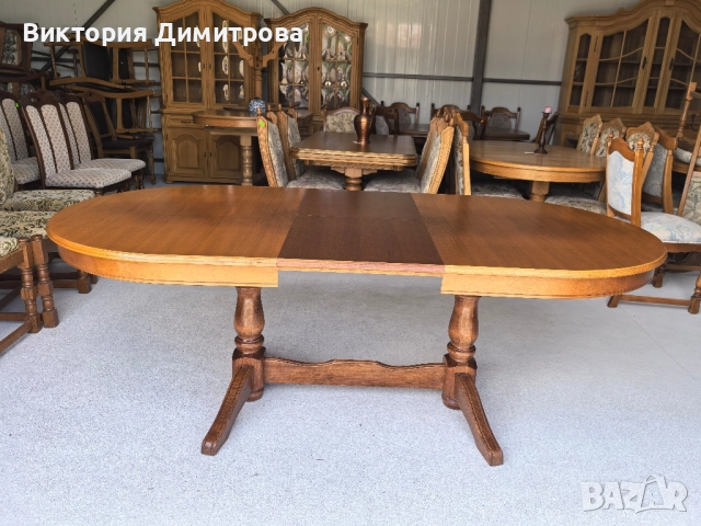 Разтегателна трапезна маса , снимка 8 - Маси - 51714387