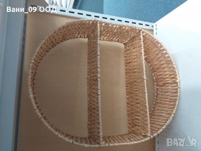 Стенен рафт от плетена върба, снимка 5 - Етажерки - 33770274
