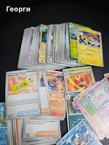Покемон карти, снимка 3 - Карти за игра - 53046977